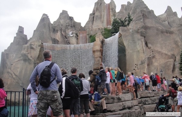 Participants on a visit to Niagara Falls, Ontario