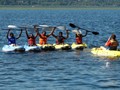 Kayaking with Swimming Instructor