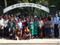 Participants on a visit to the Great Lakes College of Toronto